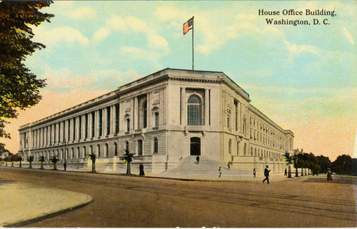 Postcard, House Office Building, Washington, D.C