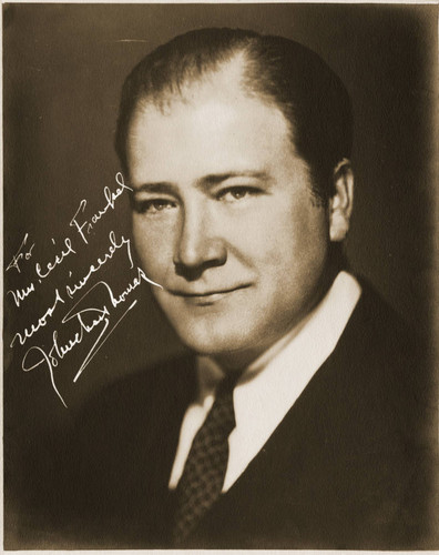 Autographed publicity portrait of John Charles Thomas