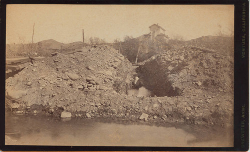 Photograph, Ditch and Pond, Ventura,California