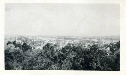 View of urban area in Mexico