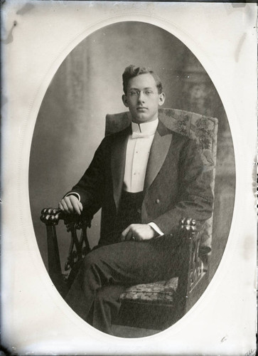 Morrill G. Boynton in a tuxedo