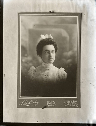 Portrait of Agnes Taylor