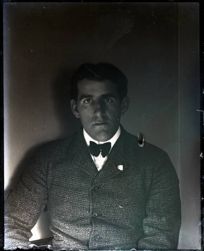 Portrait of unidentified man