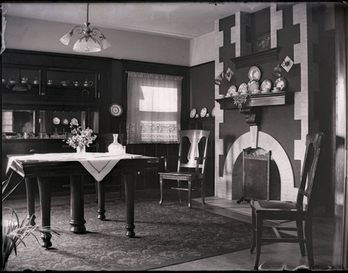 Interior of Mrs. Davidson's house