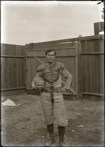 Football player, Sherman Institute