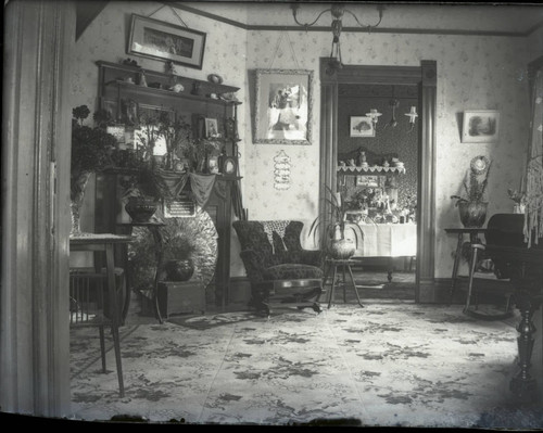 Interior of unidentified house