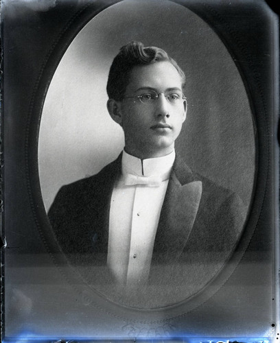 Morrill G. Boynton in a tuxedo