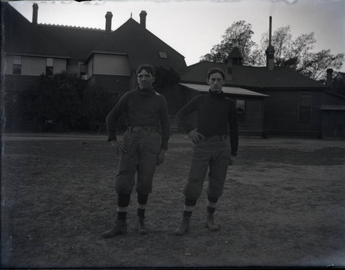 Football players, Pomona College