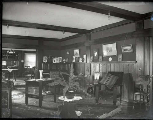 Interior of Mrs. Davidson's house