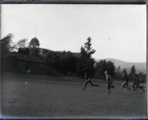 Football game between Pomona College class of 1904 and 1905