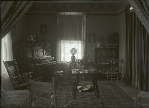 Interior of Fischer house