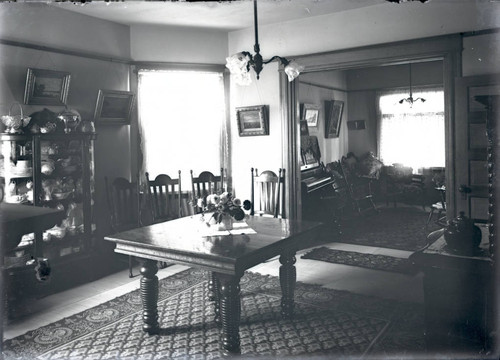 Interior of Hubbard house