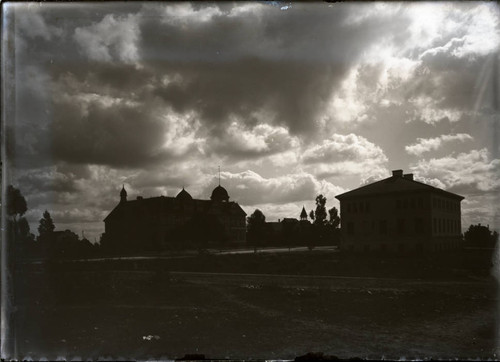 Clouds over Pomona College Campus