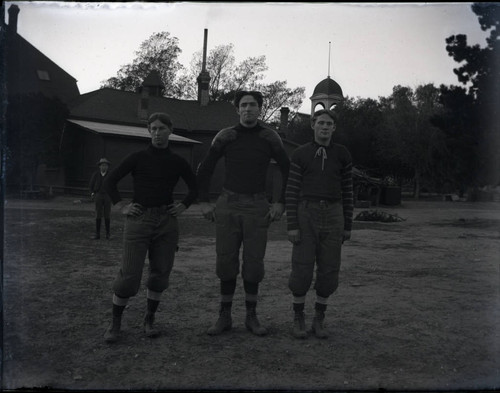 Football players, Pomona College