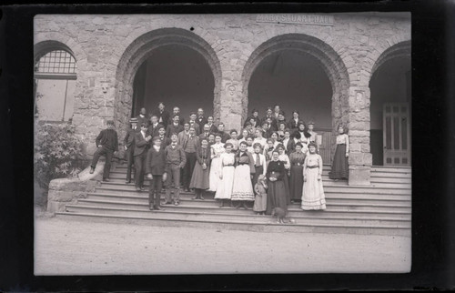 California College students and professor