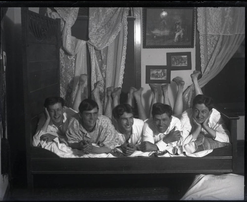 Group of Pomona College men