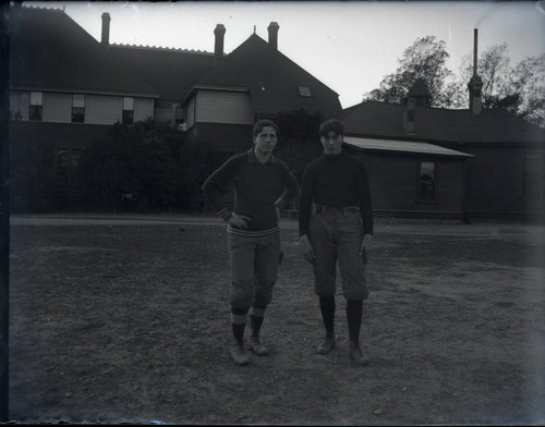 Football players, Pomona College