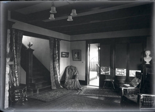 Interior of Miss Hathaway's house