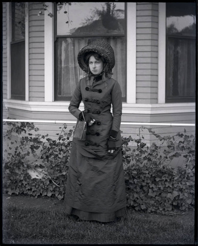 Lucy Atwater in costume