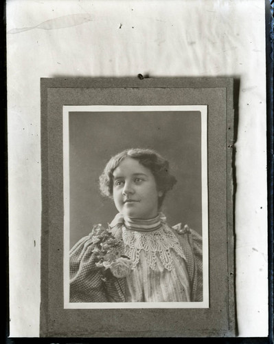 Portrait of unidentified woman