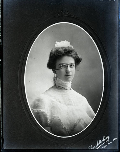 Portrait of Agnes Wolcott