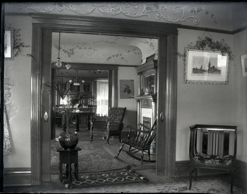 Interior of Mrs. Davidson's house