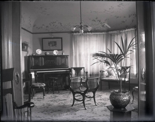 Interior of Mrs. Davidson's house