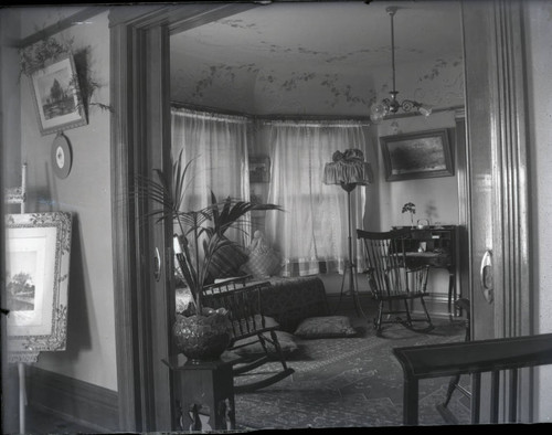 Interior of Mrs. Davidson's house