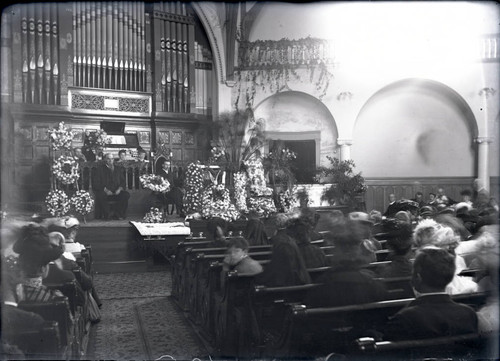 Funeral of W. F. Jacobs