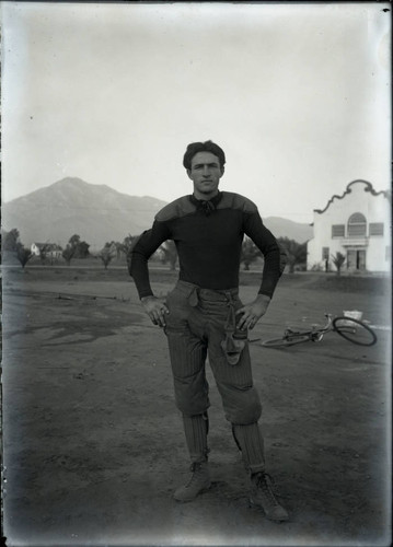 Football player, Pomona College