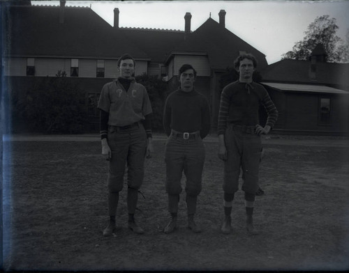 Football players, Pomona College