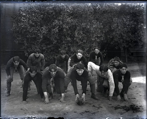 Prep football team, Pomona College