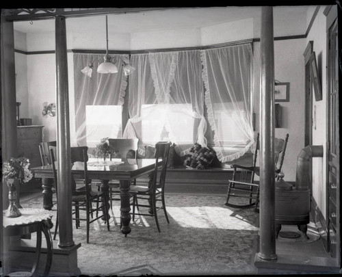 Interior of Mrs. Squire's house