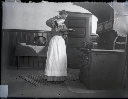 Woman in kitchen