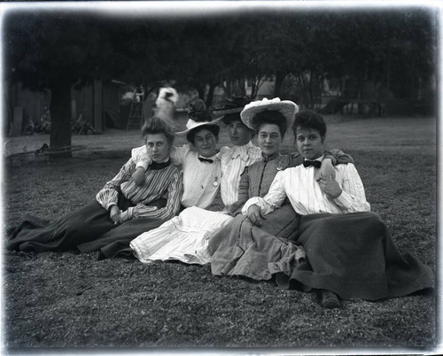 Group of Pomona College women