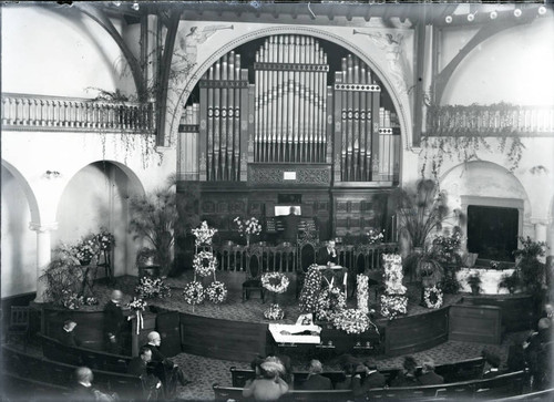 Funeral of W. F. Jacobs