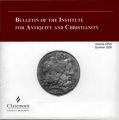 Bulletin of the Institute for Antiquity and Christianity, Volume XXVII, Summer 2000