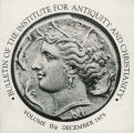 Bulletin of the Institute for Antiquity and Christianity, Volume II, Issue 4