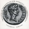 Bulletin of the Institute for Antiquity and Christianity, Volume X, Issue 2