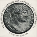 Bulletin of the Institute for Antiquity and Christianity, Volume III, Issue 2