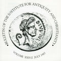 Bulletin of the Institute for Antiquity and Christianity, Volume XXIV, Issue 2