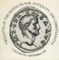 Bulletin of the Institute for Antiquity and Christianity, Volume VII, Issue 3