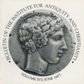 Bulletin of the Institute for Antiquity and Christianity, Volume IV, Issue 2