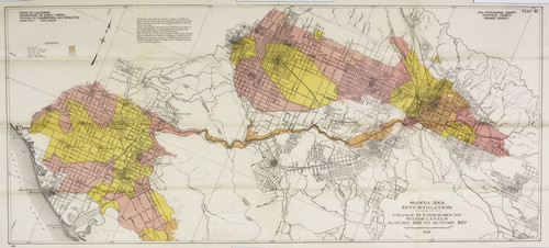 Santa Ana investigation. Flood control and conservation, map 10