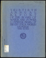 Annual report of the Board of Water & Power Commissioners of the City of Los Angeles for the fiscal year ending June 30, 1931