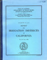 Report on irrigation districts in California for the year 1938