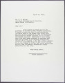 Letter from William Mulholland to A. F. Walden, 1923-04-24