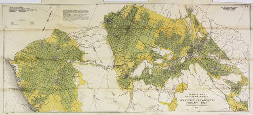 Santa Ana investigation. Flood control and conservation, map 6