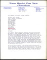 Letter from Howard Boylan to all members of the water problems committee, 1963-03-18