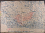 Map of eastern portion of Riverside County and numerical notes